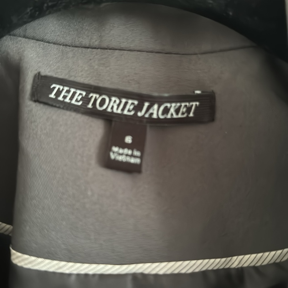 Gray Grey women’s suit jacket The Torie Jacket Size 6 for office official - Picture 5 of 5